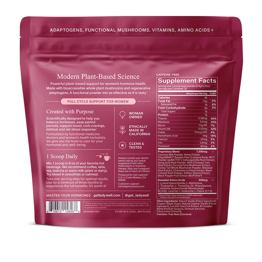 Daily Hormone Balance Powder – Adaptogenic Drink Mix for Women
