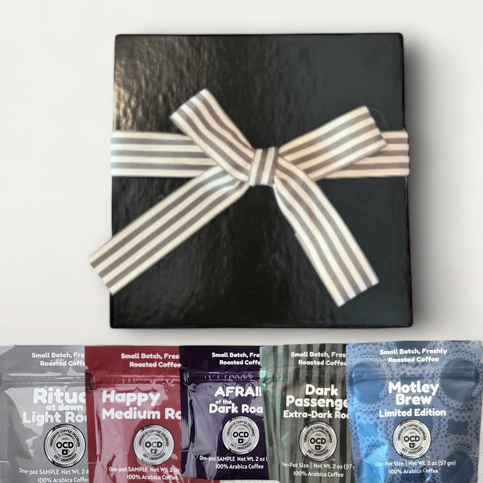 The Ultimate Coffee Sampler Gift Box: Five Distinct Roasts. One Exceptional Gift.